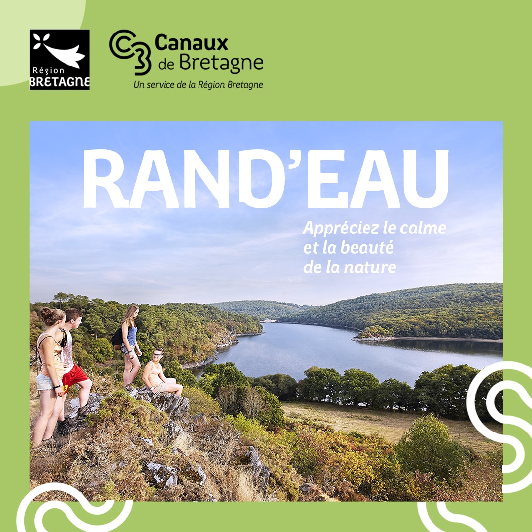 Visuel de la campagne de communication Canaux de Bretagne