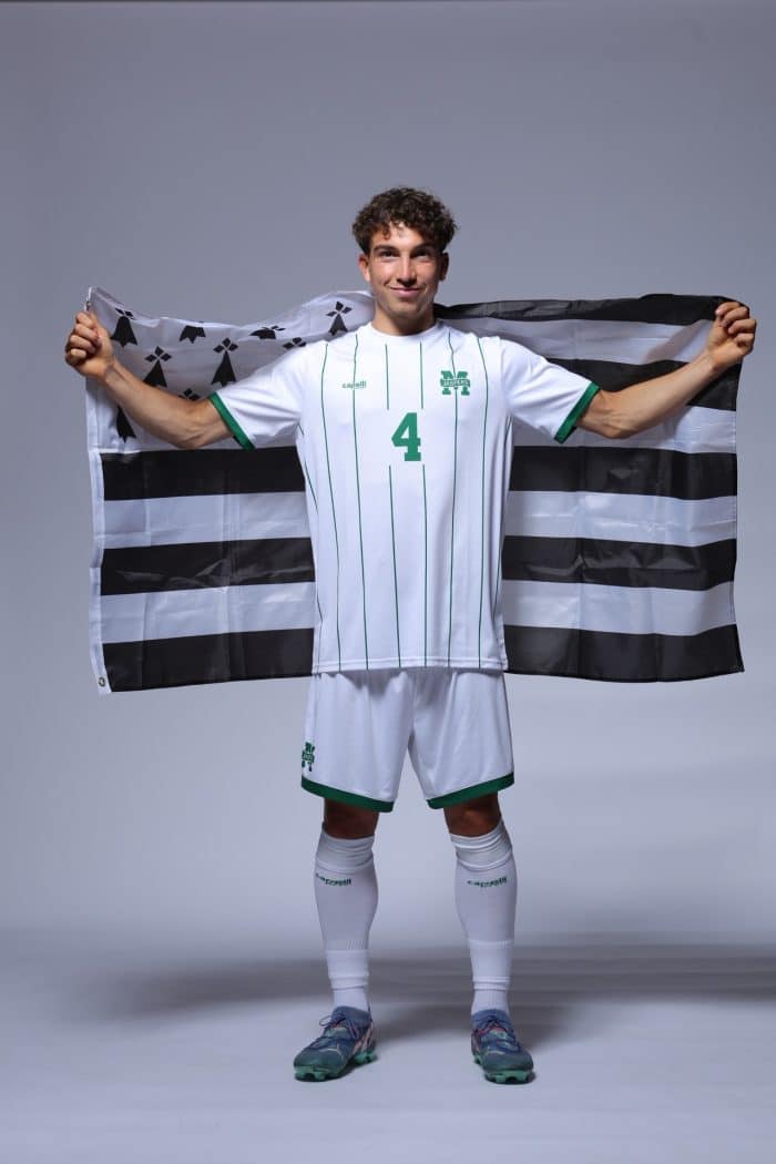 Malo Blondeau, un jeune breton, sportif de haut niveau, désormais installé à New-York.