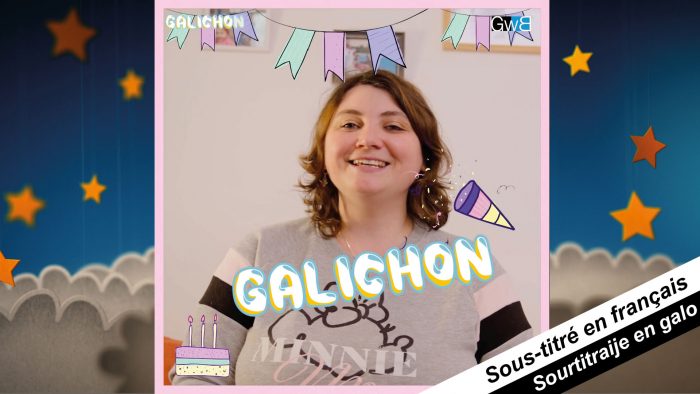 image d'une animatrice de la série vidéo "galichon" pour les petits