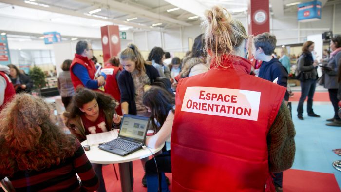 espace orientation sur un événement dédié à l'information sur les métiers et formations