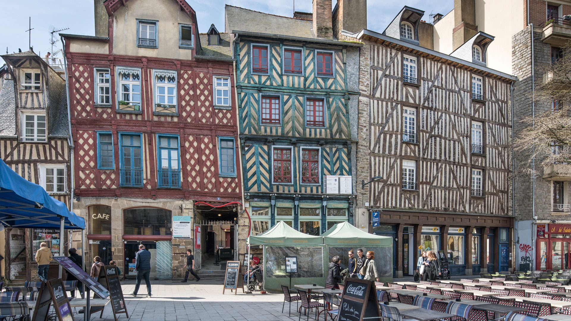 Rennes (35), place Sainte-Anne