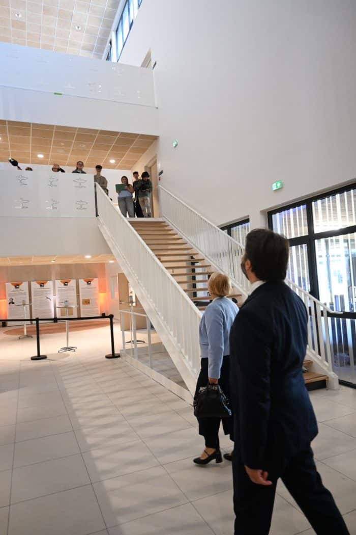 Inauguration du lycée Jean-Marie le Bris