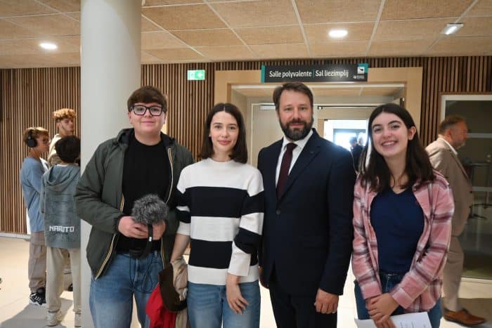 Inauguration du lycée Jean-Marie le Bris