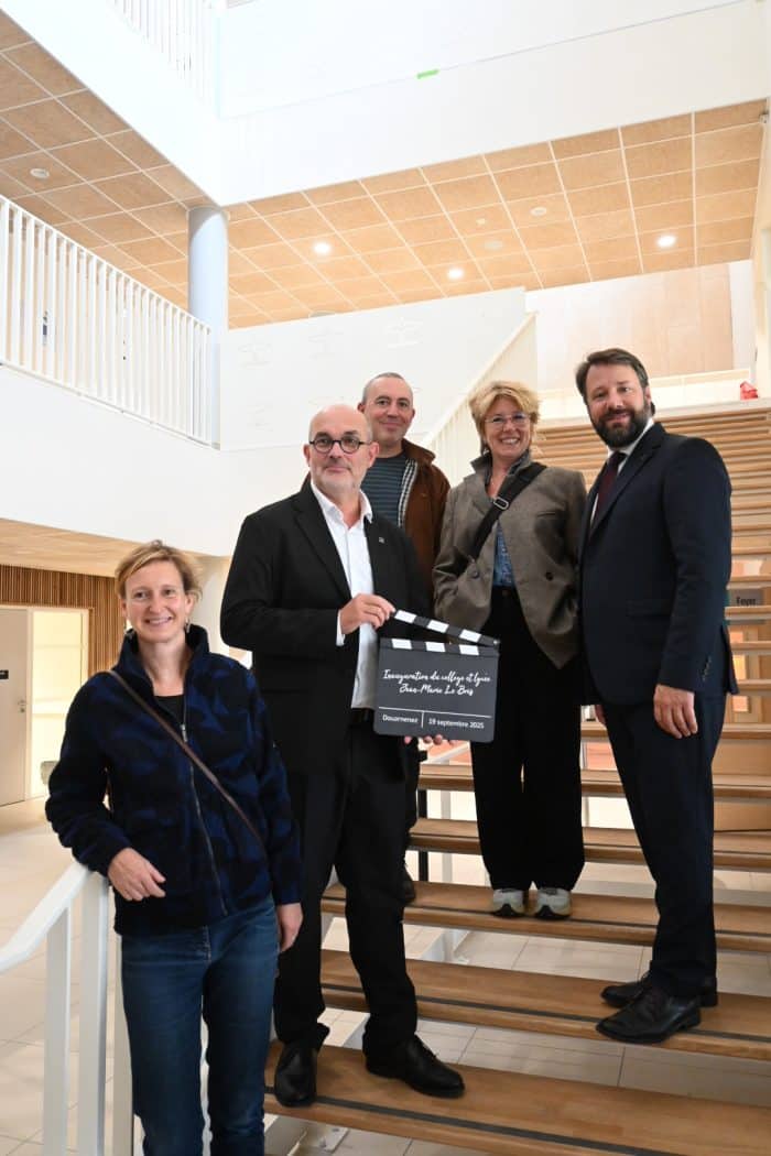 Inauguration du lycée Jean-Marie le Bris