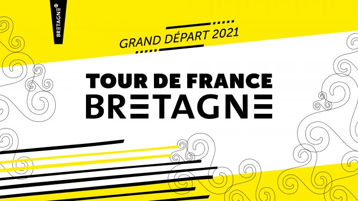 visuel Tour de France 2021 - Grand Départ en Bretagne