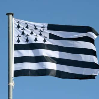 Le drapeau breton, le Gwenn ha du