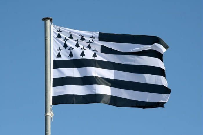 Le drapeau breton, le Gwenn ha du