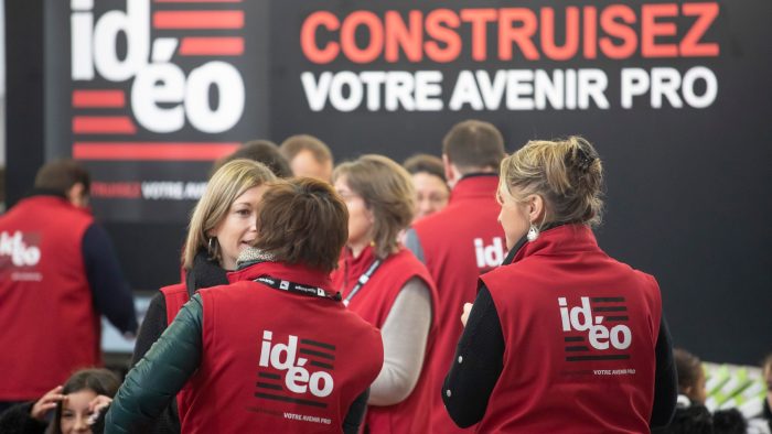 Equipe du service Ideo aux Olympiades des métiers
