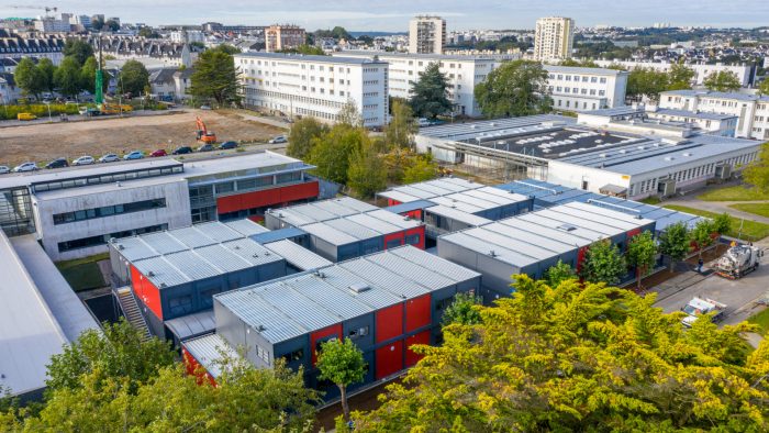 Bâtiments modulaires de la cité scolaire de Kerichen