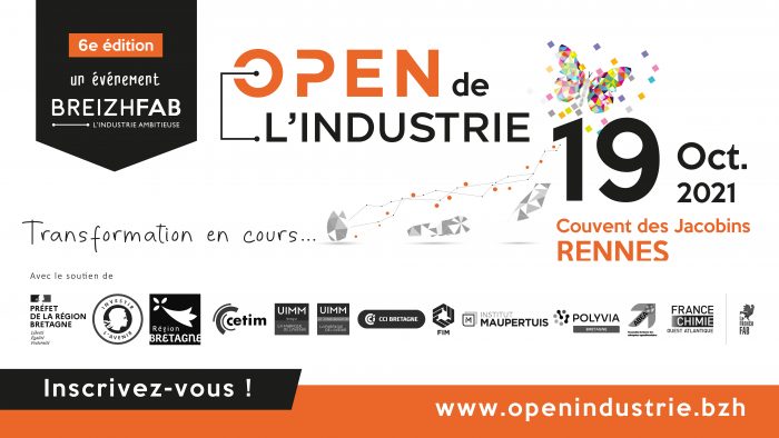 visuel de l'Open de l'industrie 2021