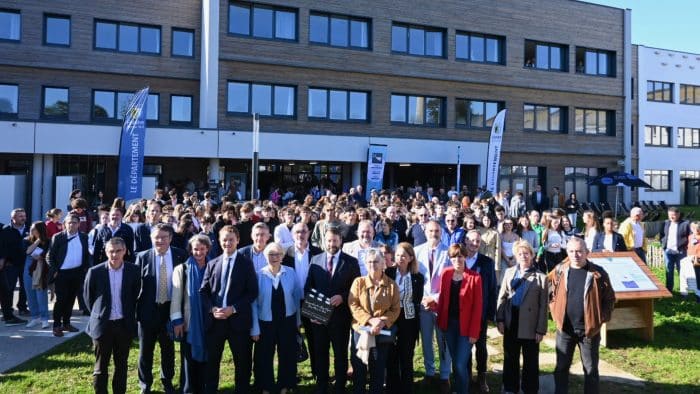 Inauguration du lycée Jean-Marie le Bris