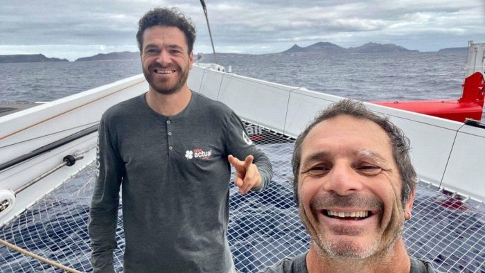 Anthony Marchand et Thomas Rouxel