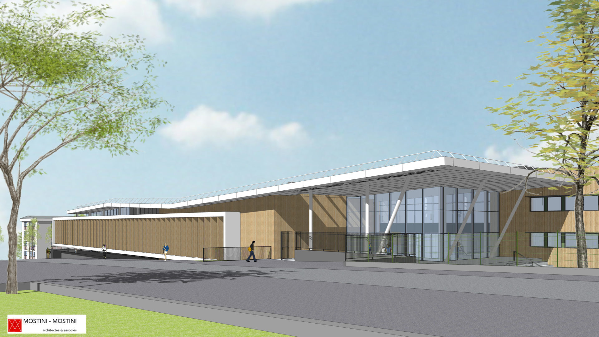 Le nouveau lycée Tristan Corbière de Morlaix · Région Bretagne