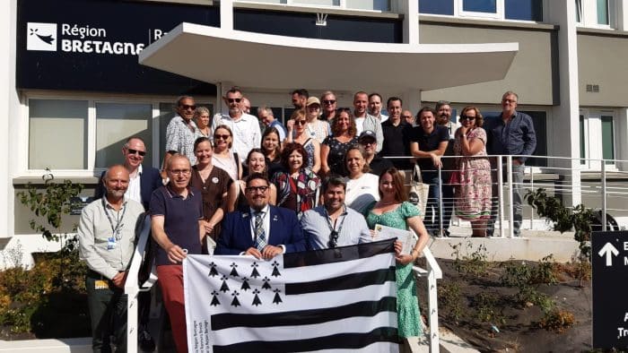 Les participants aux Rencontres des Bretons du Monde 2026 à Lorient.