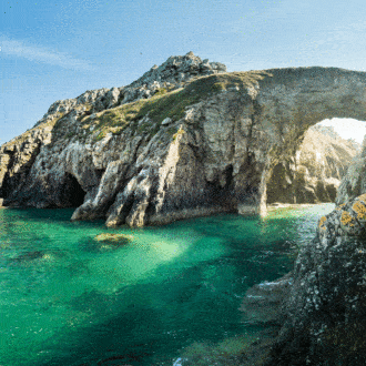La pointe de Dinan, presqu'ïle de Crozon, Parc naturel régional d'Armorique