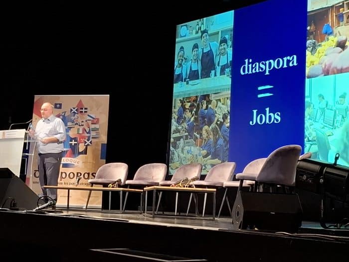 Martin Russel, co-fondateur du Diaspora Institute