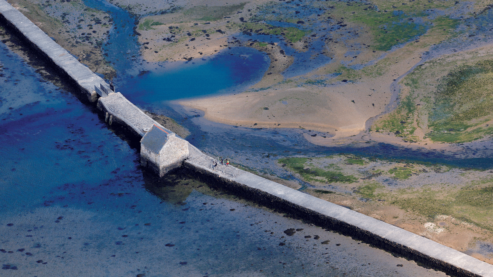 Moulin à marée sur l’île d’Arz