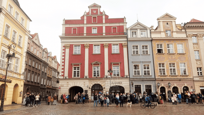 La Maison de la Bretagne dans le cœur historique de Poznan