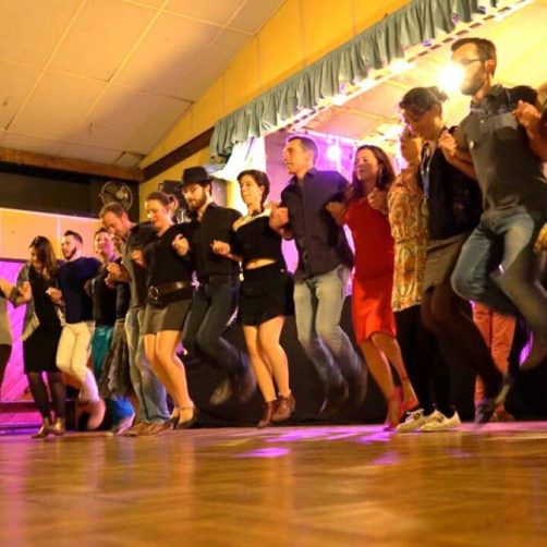 Atelier de danse organisé par l'association BZH-Sydney
