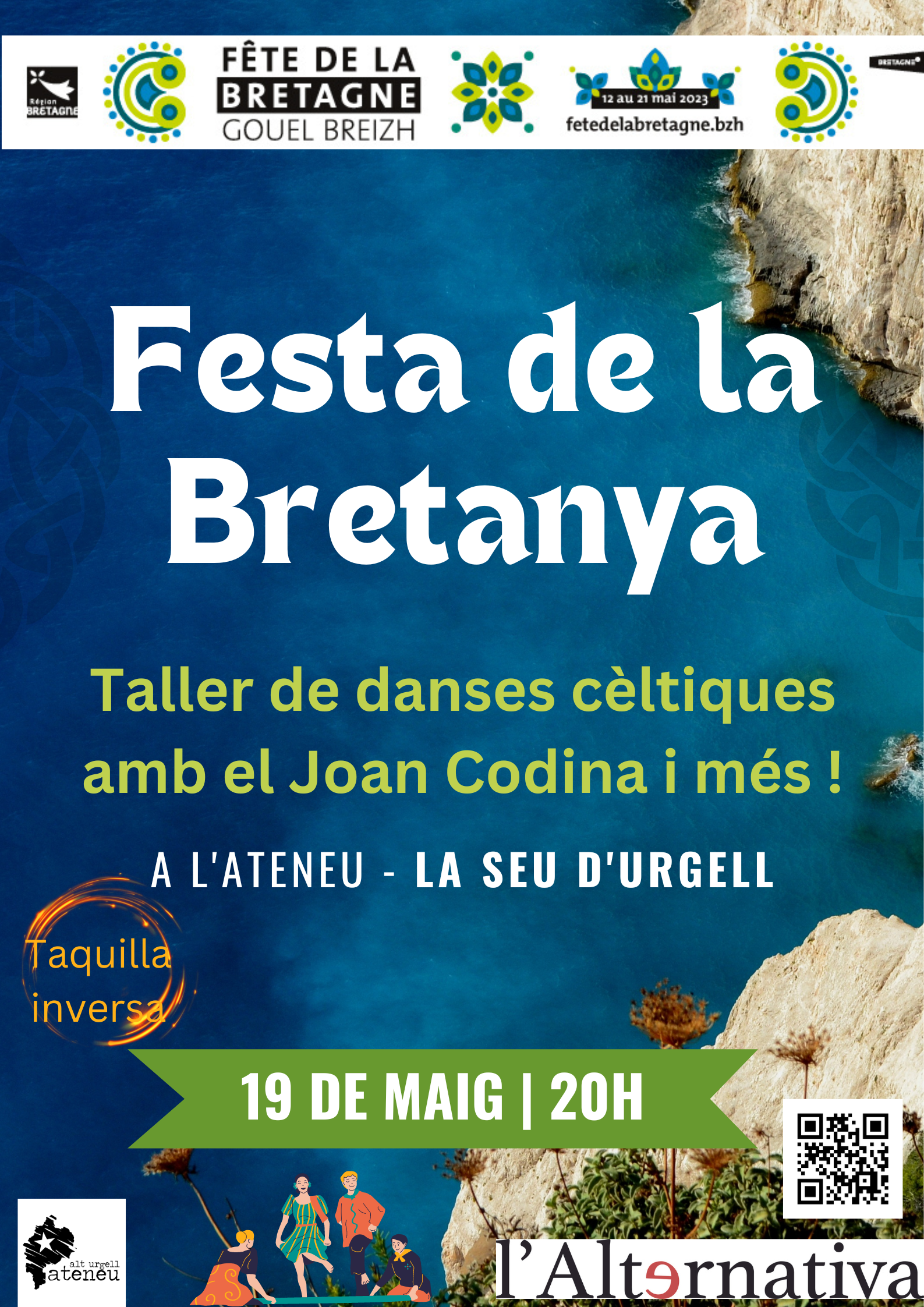 Affiche Fête de la Bretagne en Catalogne