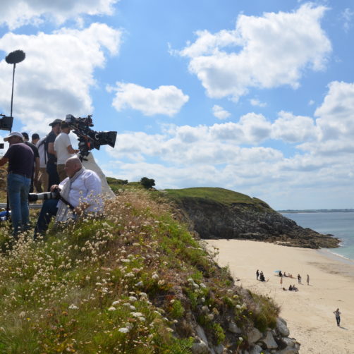 Tournage de De Gaulle