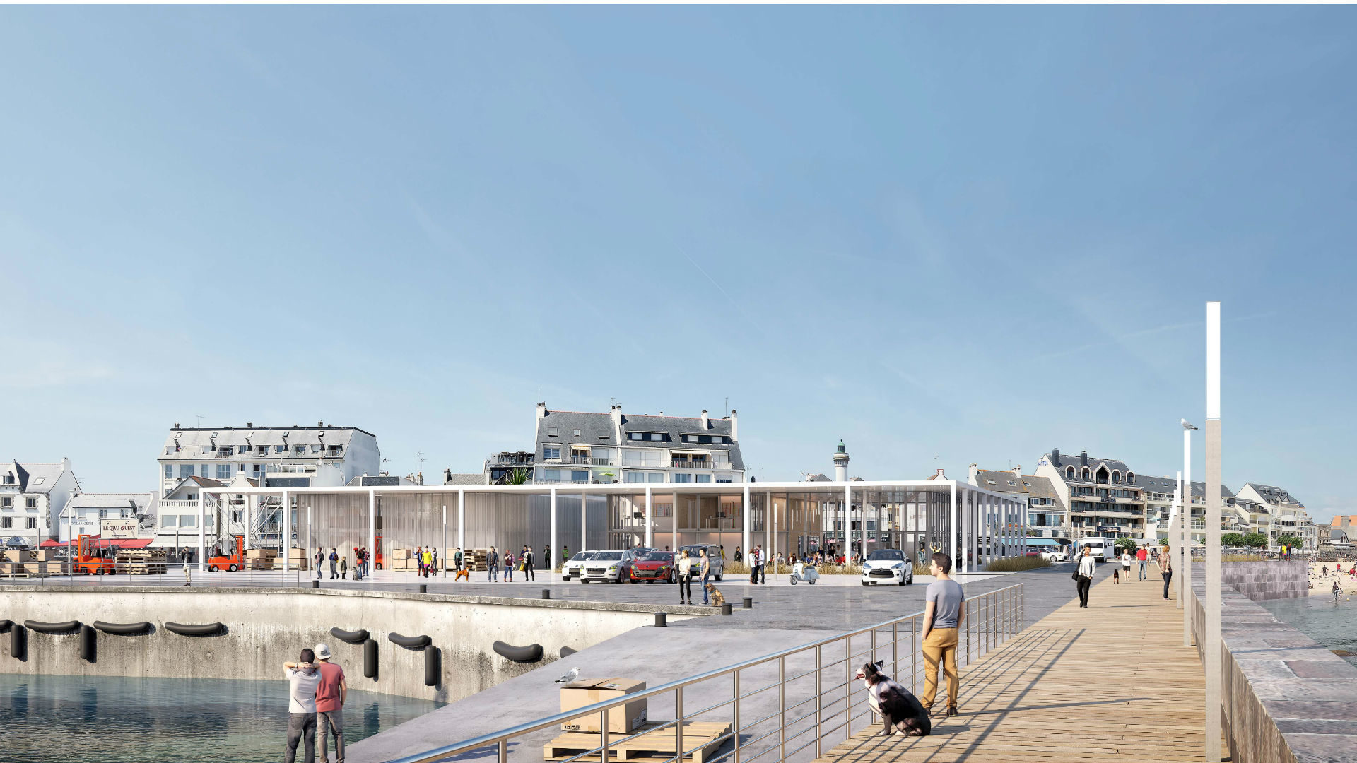 Une nouvelle gare maritime à Quiberon