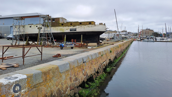 Vue générale Quai Terre Neuve Saint-Malo
