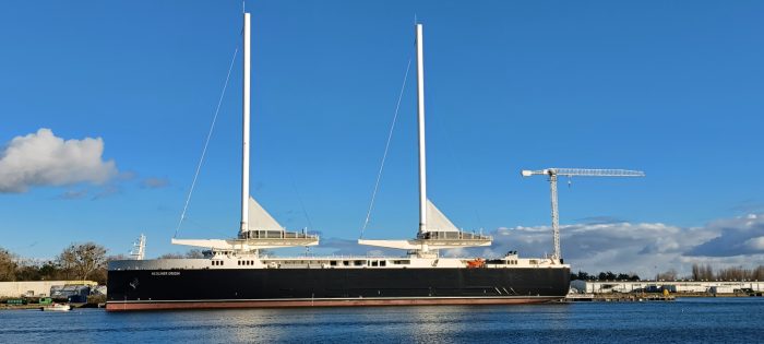escale technique pour le cargo à voiles NEOLINER ORIGIN