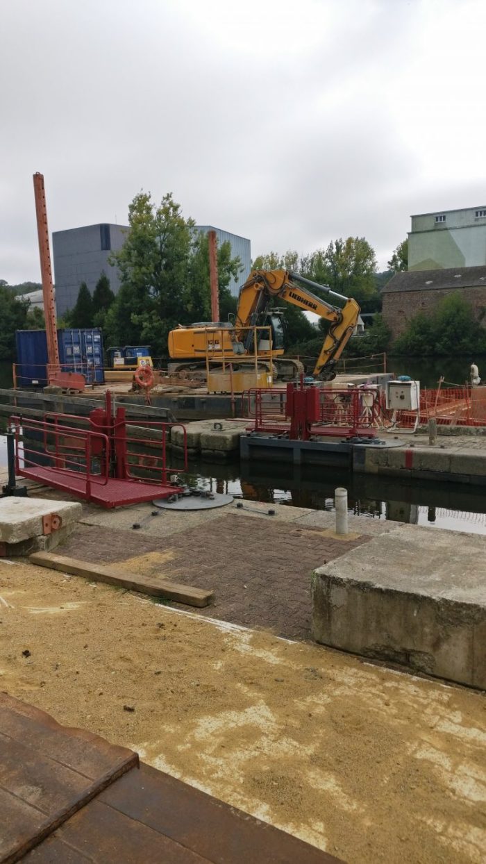 Vue générale du chantier