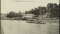 Photo ancienne en noir et blanc - Le port d'Hennebont (56)