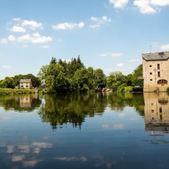 La cale de Pont-Réan (35) sur la Vilaine (voir l'image en plus grand)