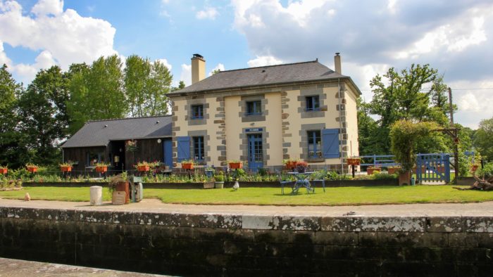 La maison éclusière de Ville Morin à Guipel (35)